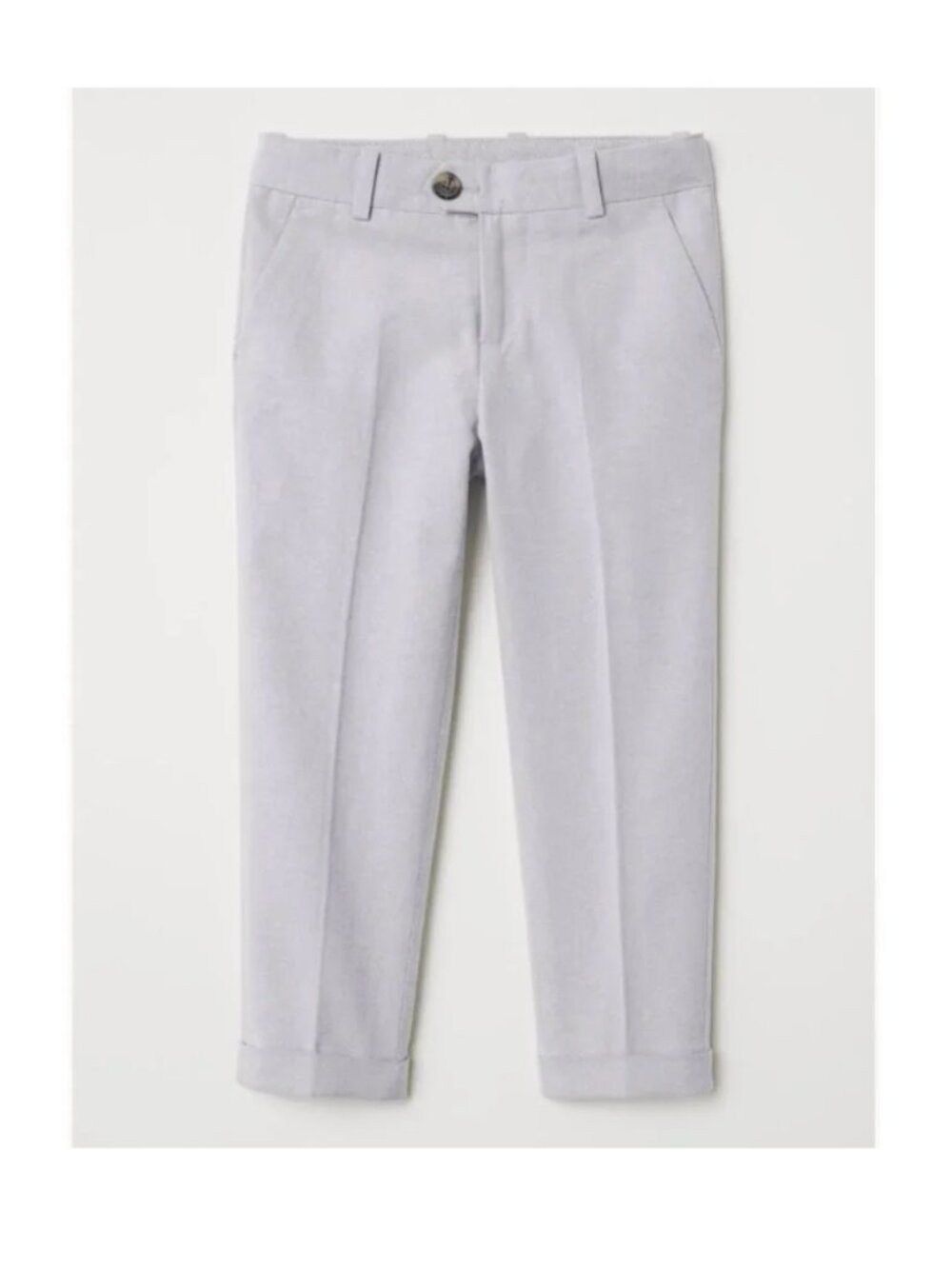 H&M Gray Suit Dress Pants Sz 6/7